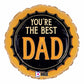Beer Cap Best Dad Foil Balloon