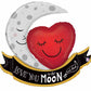 Love You To The Moon And Back Shape Foil Balloon