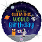 Space Happy Birthday Balloon