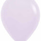 pastel matte lilac 11" latex balloon