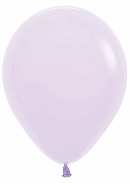 pastel matte lilac 11" latex balloon