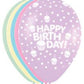 Pearl Assorted Birthday Cupcake Balloons
