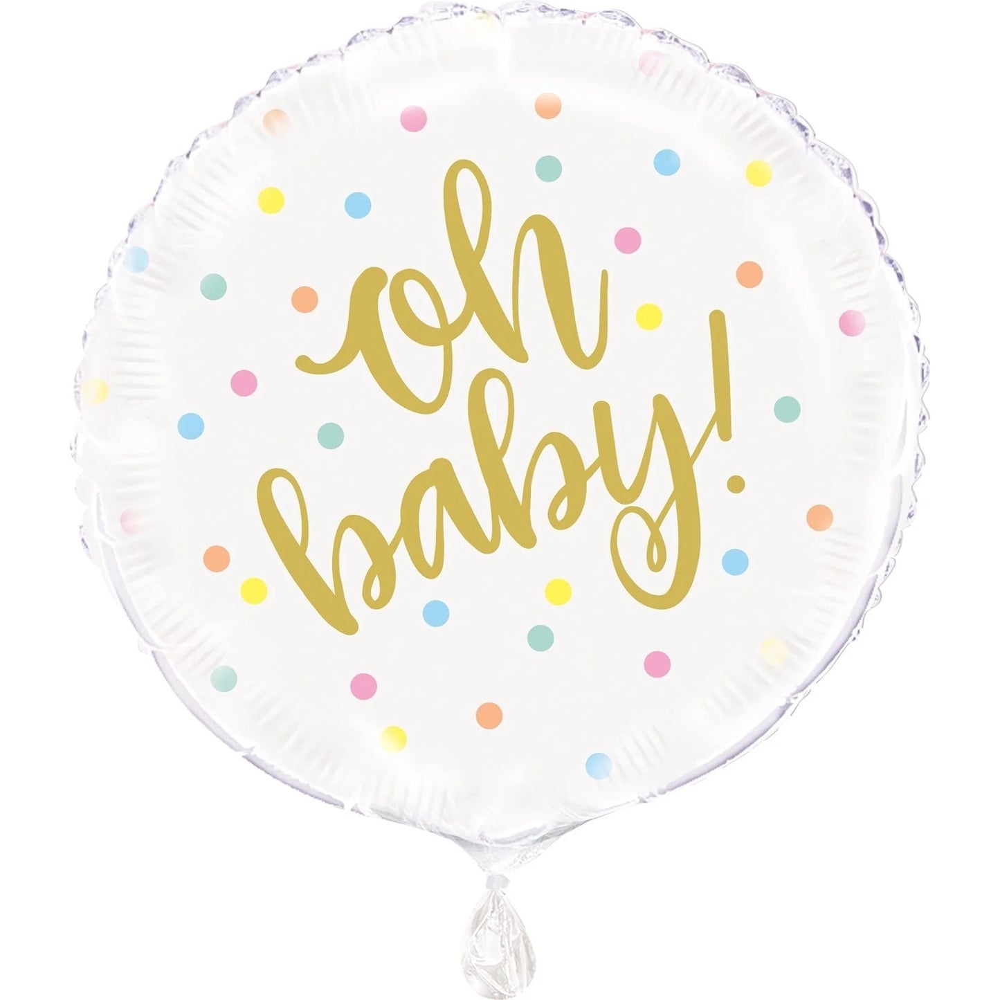 Grab 'n Go Party Pack Oh Baby White Gold for 16
