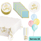 Grab 'n Go Party Pack Oh Baby White Gold for 16