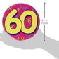 60th Birthday Jumbo Button Pin 6"