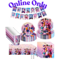 K-Pop Demon Hunters Party Supplies - Complete Tableware Set for 10 Guests