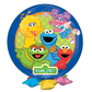 Sesame Street Frillz Foil Balloon 19"