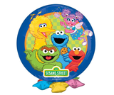 Sesame Street Frillz Foil Balloon 19"