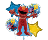 Elmo Sesame Street Balloon Bouquet 5 Foils