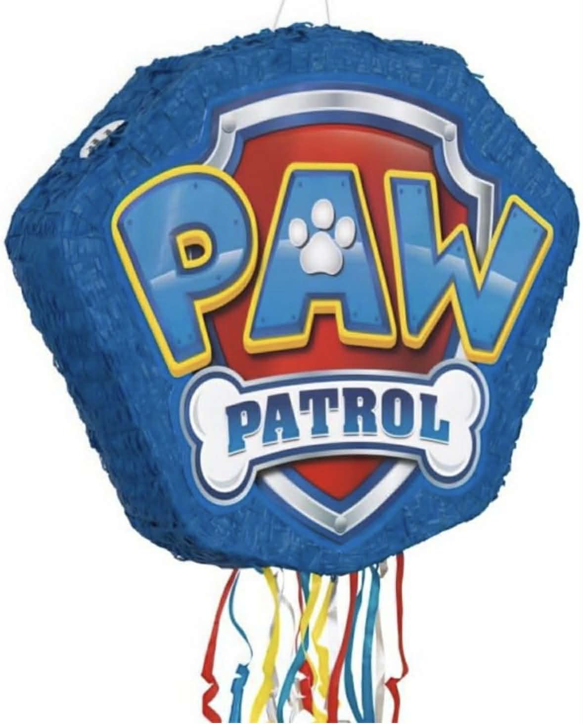 Paw Patrol Drum Pinata - Pull String Party Game