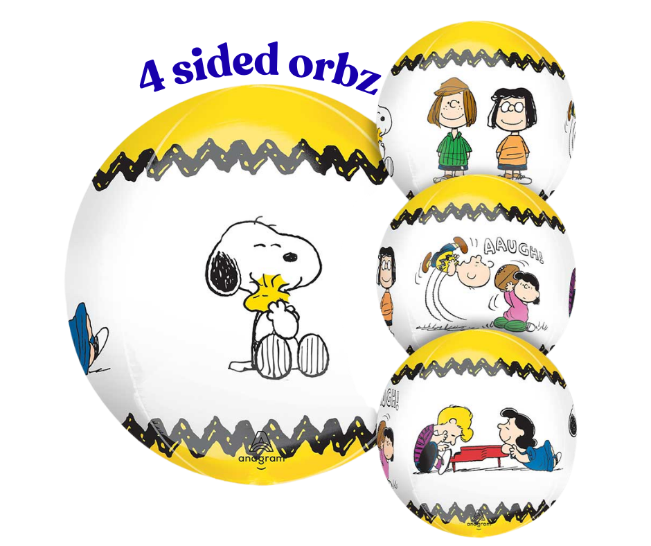 Snoopy Peanuts Orbz Foil Balloon 16"