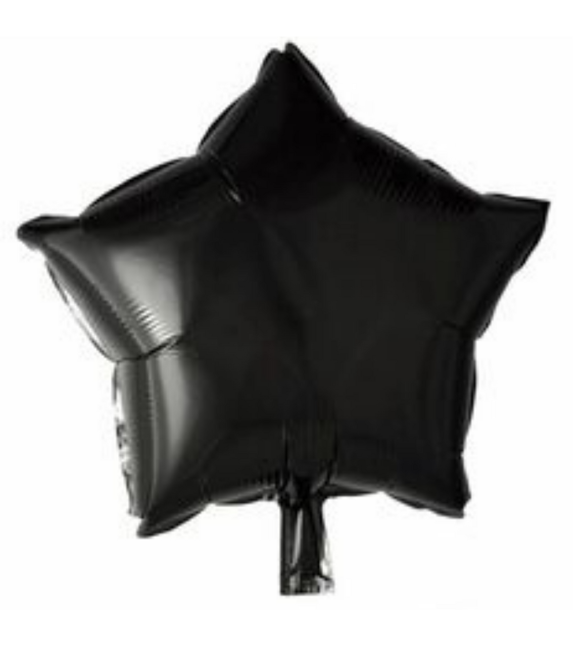 19" Black Star Shape Foil Mylar Balloon Party Decor