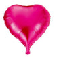 Hot Pink Heart 18" Supershape Mylar Foil Balloon