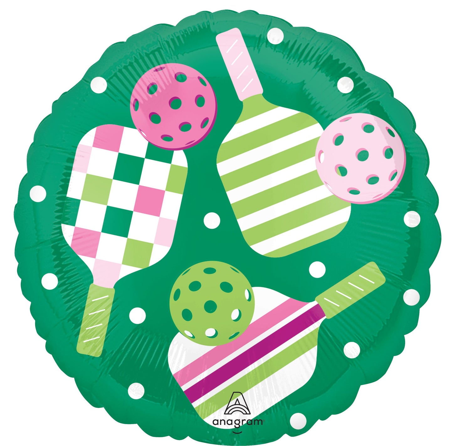 It's Always Pickleball Season 18" Foil Balloon