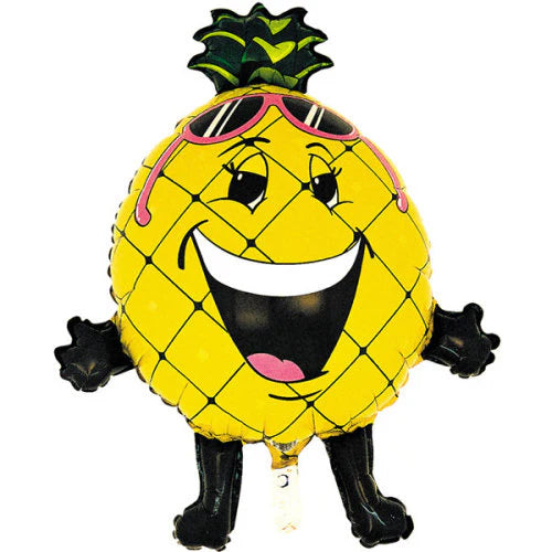 Qualatex 32" Foil Mylar Balloon Tropical Pineapple Dude Fruit Party
