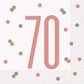 70 Rose Gold Party Luncheon Napkins 16 Pack
