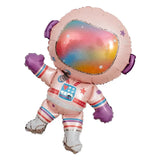 Pink Lady Astronaut Foil Balloon 28"