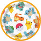 Pokemon 7" Paper Plates 8/CT