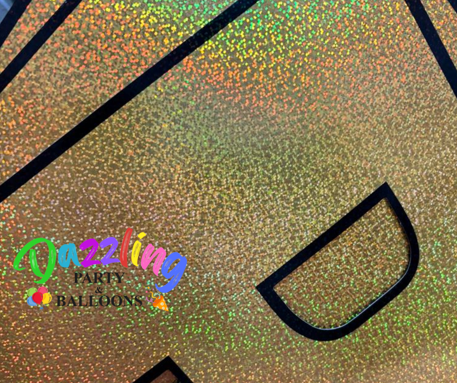 Prom Party Streamer Gold Jumbo