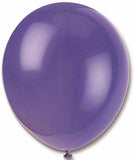 Purple Latex Balloons 12" - 10 Pack