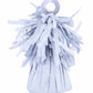 White foil balloon weight