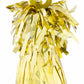 Yellow foil balloon weight