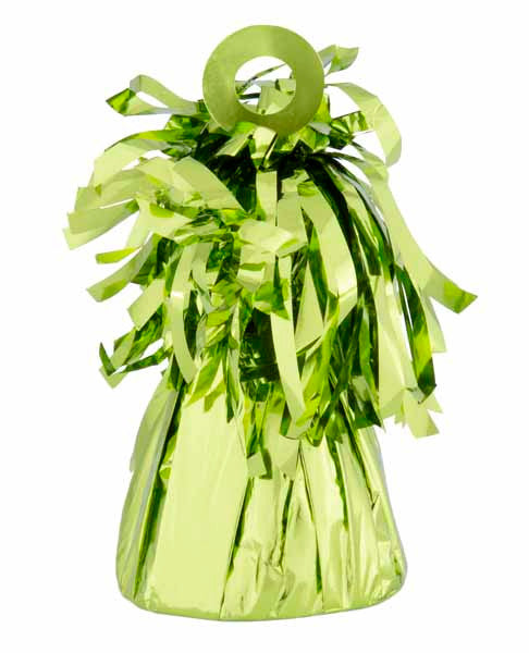 Green Lime Foil Balloon Weight