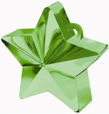 Green Balloon Weight Star Shape