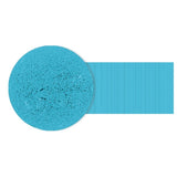 Caribbean Blue Crepe 81' Party Streamer Decoration