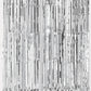 Silver Fringe Decorative Party Door Curtain 8'
