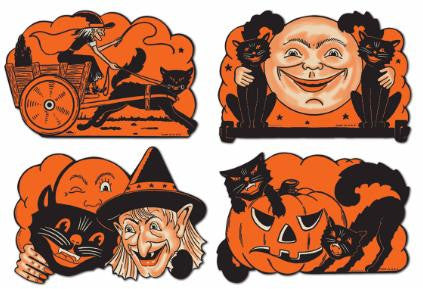 Vintage Look Halloween Cutouts
