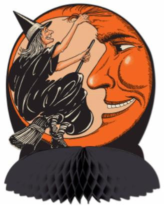 Black Orange Vintage Look Centerpiece