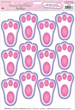 Bunny Paw Prints Easter Decoration