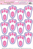 Bunny Paw Prints Easter Decoration