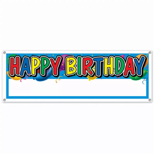 Birthday Banner Indoor/Outdoor