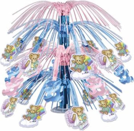 18" Cuddle Time Baby Shower Gender Reveal Cascading Centrepiece