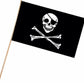 Pirate flag Plastic
