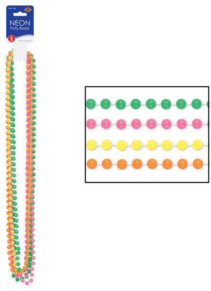 Neon Beads Necklaces