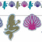 Mermaid and Seashell Party Streamer Garland Decoration