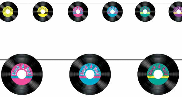 Rock And Roll Party Decorations