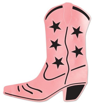 cowboy boot cutout silhouette