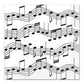 sheet music large napkins