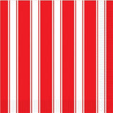 drink napkins red white stripes