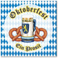 Oktoberfest Beverage Napkins – German Beer Party Tableware 16/CT