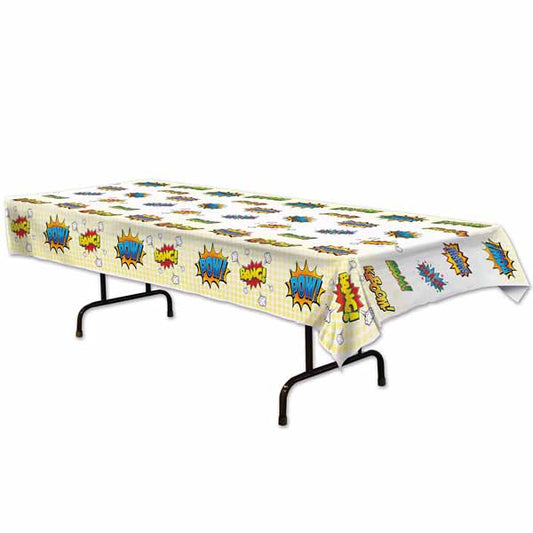 Superhero Party Theme Tablecover