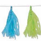 8' Tissue Tassels Multi Color Hanging Garland Party Decor