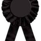 Plain Black Badge Pin