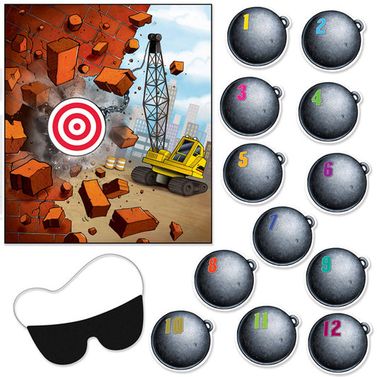 Wrecking Ball Construction Party Game