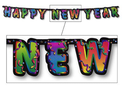 NYE party streamer decoration