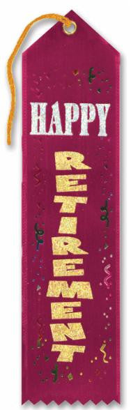 Retirement Award Ribbon